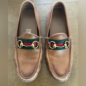 Boys Gucci loafers, boys size 5